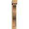 Ekena Millwork Funston Block Rough Sawn Bracket w/ Offset Brace, Western Red Cedar, 6"W x 30"D x 36"H BKT0604X30X36FST05RWR - alternate 2